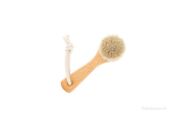 Dřevěný kartáček na obličej - koňský vlas