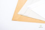 Obálky z hnědého recyklovaného papíru C6/5 -10ks