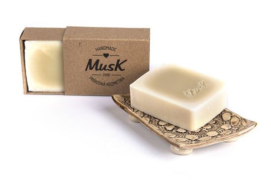 Mýdlo MusK - základní s kakaovým máslem (JSEM NAHÝ)