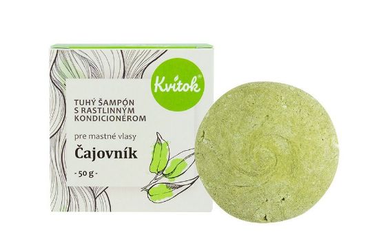 Tuhý šampon Kvitok - čajovník 50g