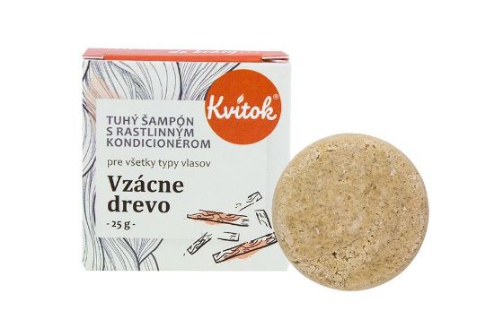 Tuhý šampon Kvitok - vzácné dřevo 25g