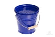 Kovový kbelík - modrý