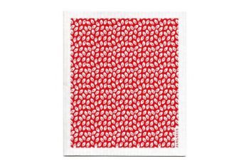 Houbička - mini lístky červené