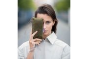 Skladací dáždnik Anatole mini khaki - Leonard