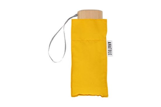 Skladací dáždnik Anatole mini horčicovo žltý - Martin