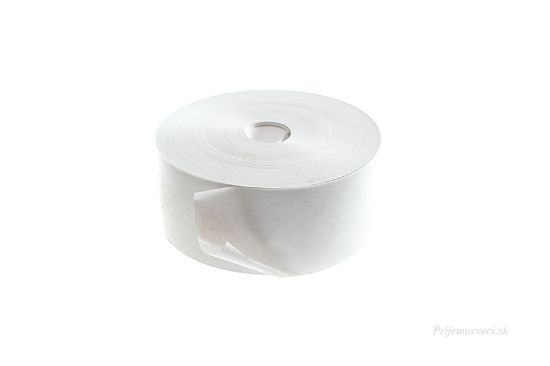 Papírová lepicí páska velká bílá - 200m - pro ruční lepení