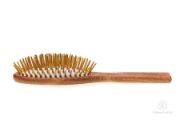 Bukový kartáč na vlasy s dřevěnými ostny - 9-řadý