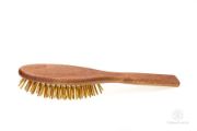 Bukový kartáč na vlasy s dřevěnými ostny - 9-řadý