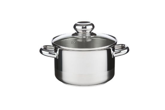 Nerezový hrnec s poklicí Premium - 1,5l
