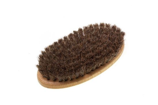 Kartáč na koně malý s krátkým vlasem - světlý