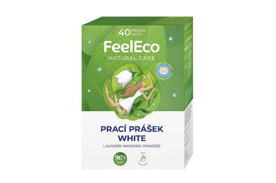 Feel Eco prací prášek na bílé prádlo - 2,4kg