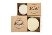 Tuhý šampon MusK 80g - na jemné vlasy (LÁSKYKVĚT)