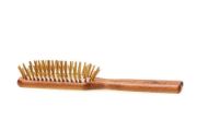 Bukový kartáč na vlasy s dřevěnými ostny - 5-řadý