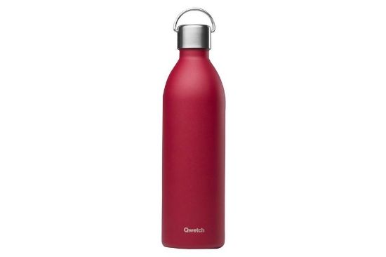 Obrázek Termo láhev Qwetch "Active" - ​​1000 ml - bordó