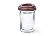 Dvoustěnná sklenice Simax - Coffee to go