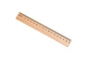 	Dřevěné pravítko - 17 cm