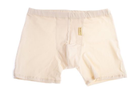 Boxerky pánské z biobavlny - L