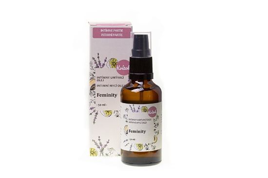 	Intimní mycí olej Kvitok - Feminity - 50ml