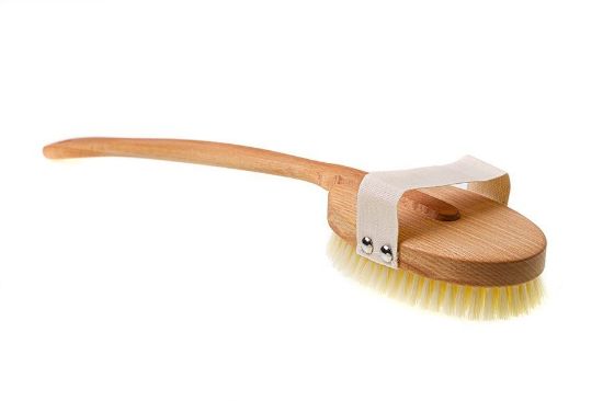 Masážní kartáč s rukojetí - extra velký