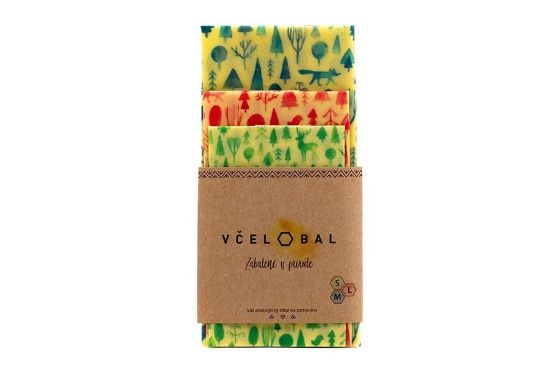 Obrázek Včelobal TRIO (S+M+L) - zimní les
