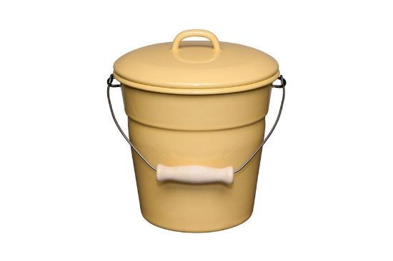 Obrázek Smaltovaný univerzální kbelík - 3,5 l - žlutý