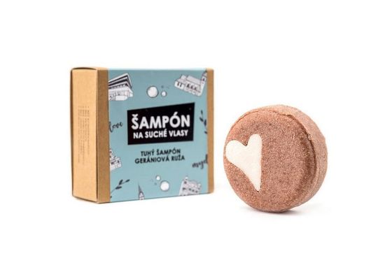 Mydlove - šampon geraniová růže - 60g