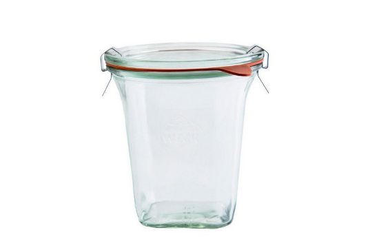 Obrázek Zavařovací sklenice Weck čtvercová - 545ml