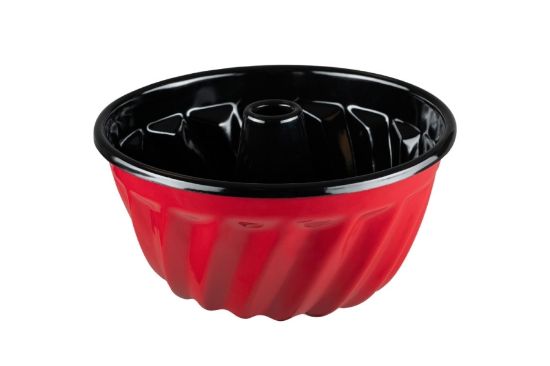 Obrázek Smaltovaná forma na bábovku - 24cm - různé barvy 