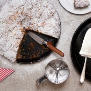 Obrázek Smaltovaná forma na pizzu - 32 cm - černá