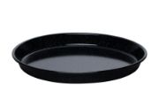 Obrázek Smaltovaná forma na pizzu - 32 cm - černá