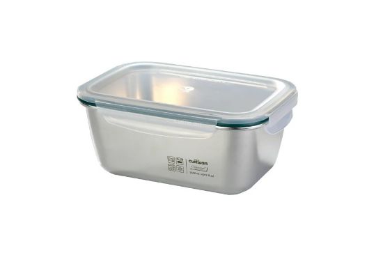 Obrázek Nerezová obdélníková dóza Cuitisan - 1800ml