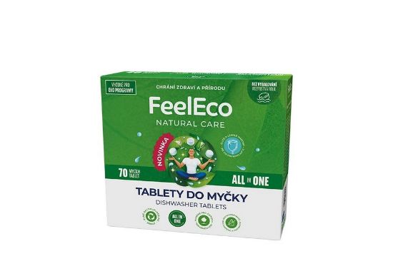 Obrázek Feel Eco tablety do myčky - 70ks