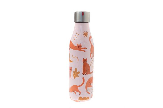 Obrázek Termo láhev Time´UP - 500ml - kočky