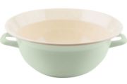 Obrázek Smaltovaná mísa s uchy - 36cm - zelená