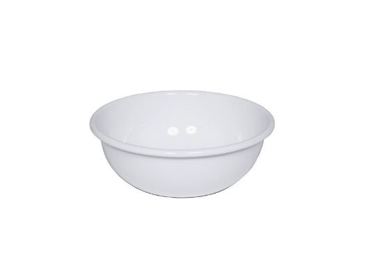 Obrázek Smaltovaná miska - 12cm - bílá