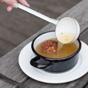 Obrázek Smaltovaná naběračka - 9cm - různé barvy