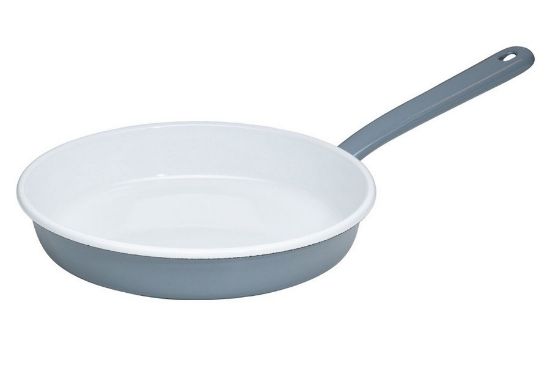 Obrázek Smaltovaná pánev - 22cm - šedá