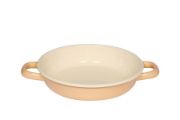 Obrázek Smaltovaná pánev na vajíčka - 18 cm - žlutá