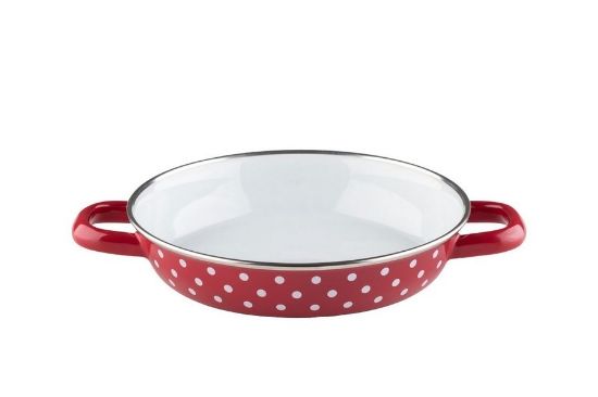 Obrázek Smaltovaná pánev na vajíčka - 20cm - různé barvy