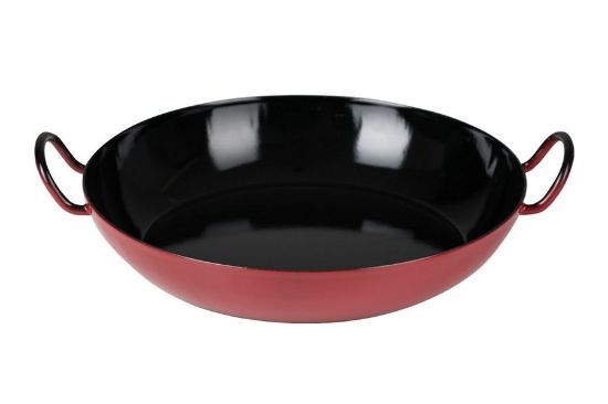 Obrázek Smaltovaná pánev s uchy - 30cm - různé barvy