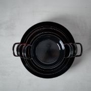 Obrázek Smaltovaná pánev s uchy - 30cm - různé barvy