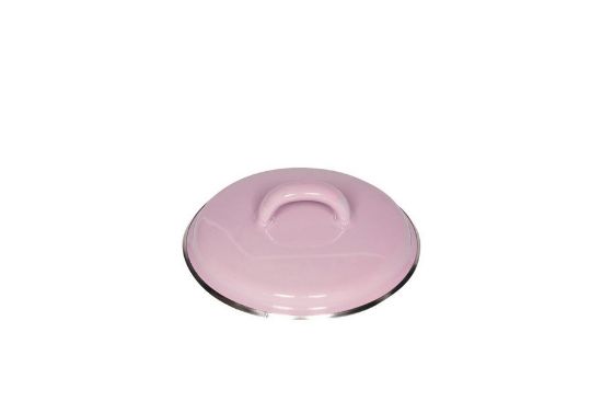 Obrázek Smaltovaná poklice - 12cm - růžová