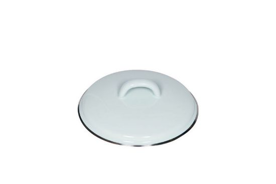 Obrázek Smaltovaná poklice - 14 cm - tyrkysová