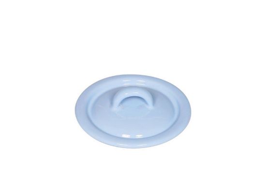 Obrázek Smaltovaná poklice - 9 cm - modrá