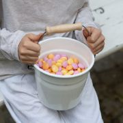 Obrázek Smaltovaný univerzální kbelík - 1,8 l - bílý