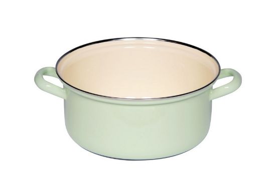 Obrázek Smaltovaný kastrol - 3l - zelený