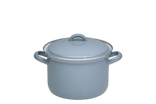 Obrázek Smaltovaný hrnec s poklicí - 1,5l - různé barvy