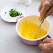 Obrázek Smaltovaná miska s uchy - 14cm - růžová