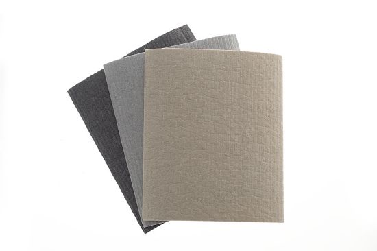 Obrázek Sada kompostovatelných houbiček - 3ks - šedá