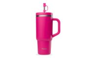 Obrázek Velký termo hrnek Qwetch s brčkem a rukojetí - 900ml